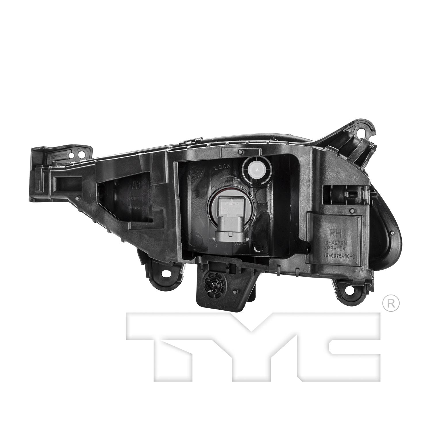 TYC 190975009 Fog Light Assembly product image 2 of 6
