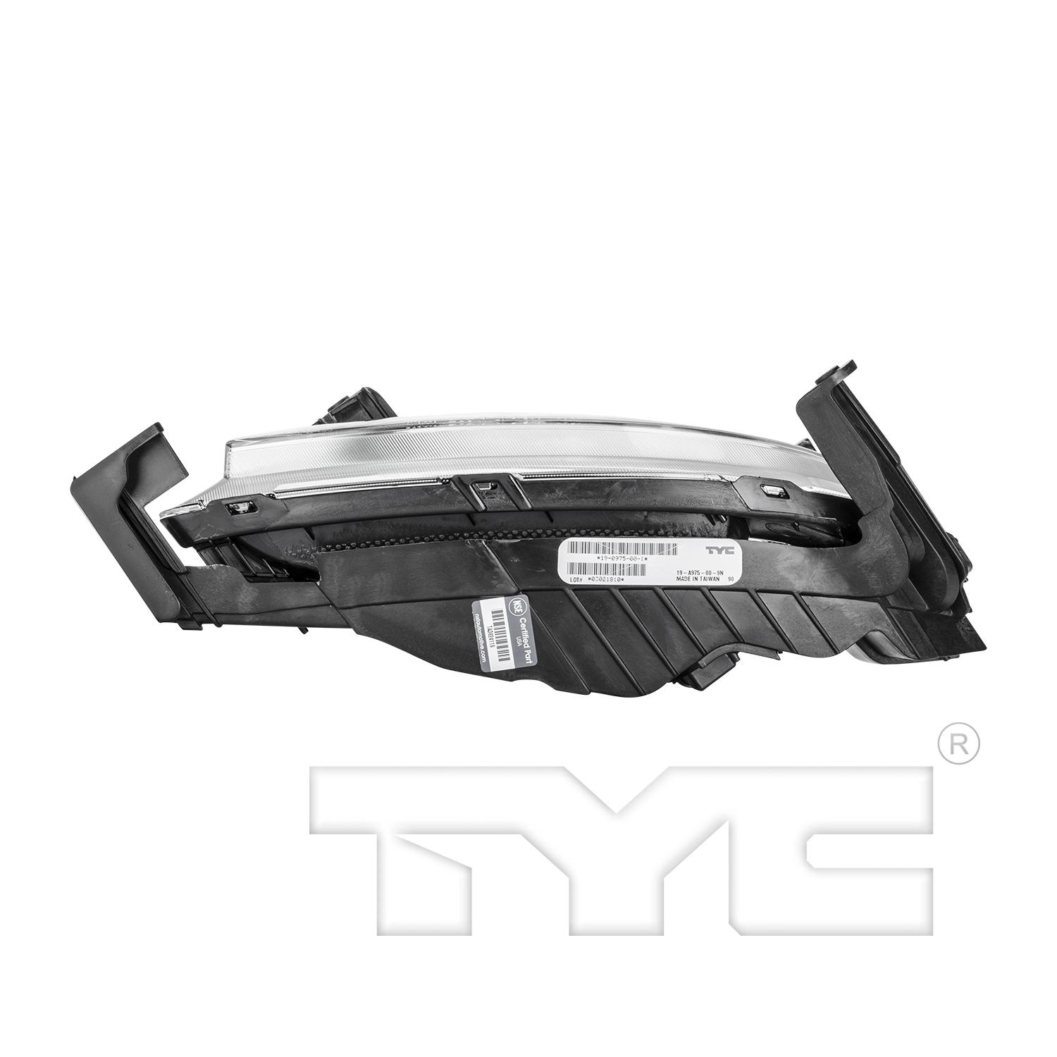 TYC 190975009 Fog Light Assembly product image 5 of 6