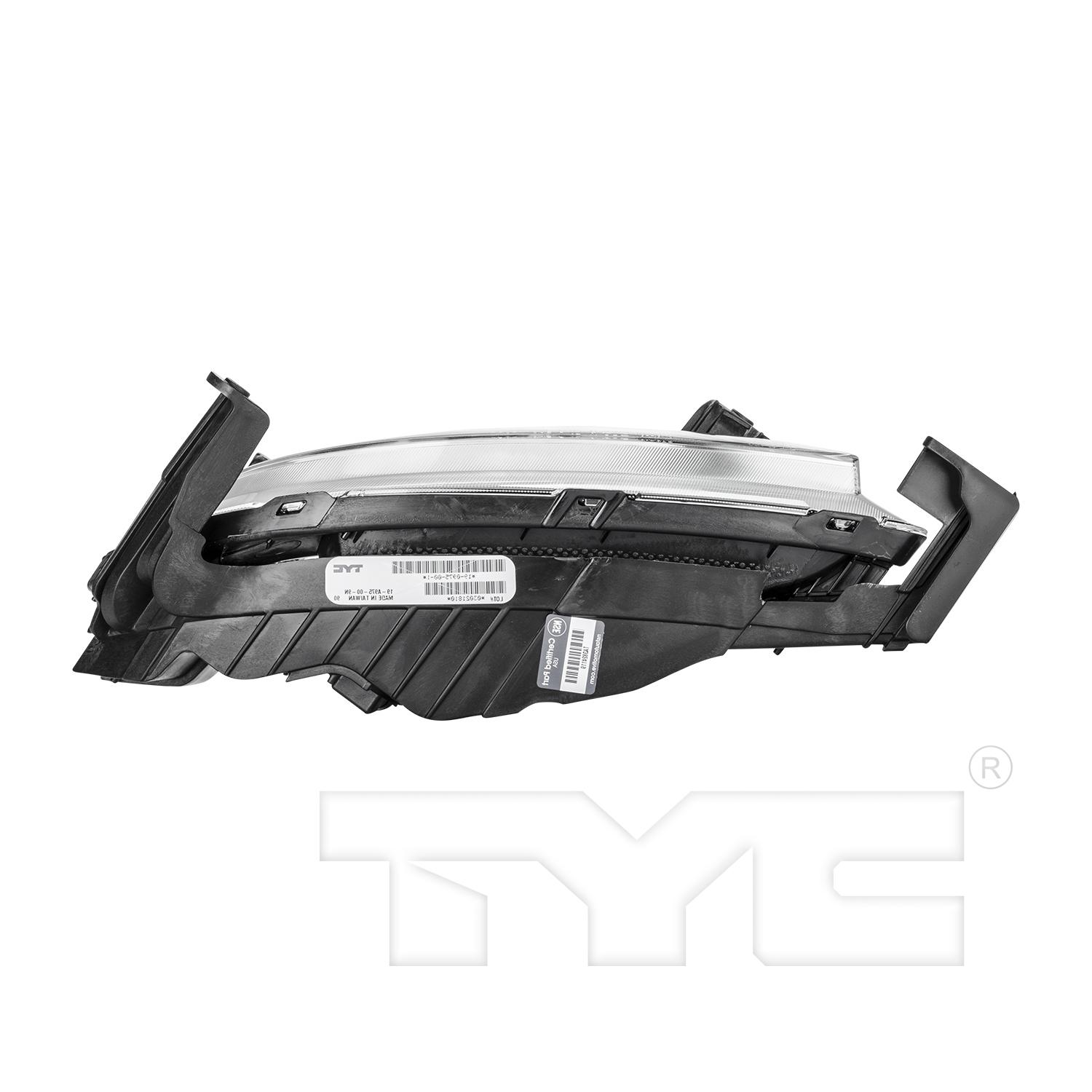 TYC 19097600 Fog Light Assembly product image 5 of 6