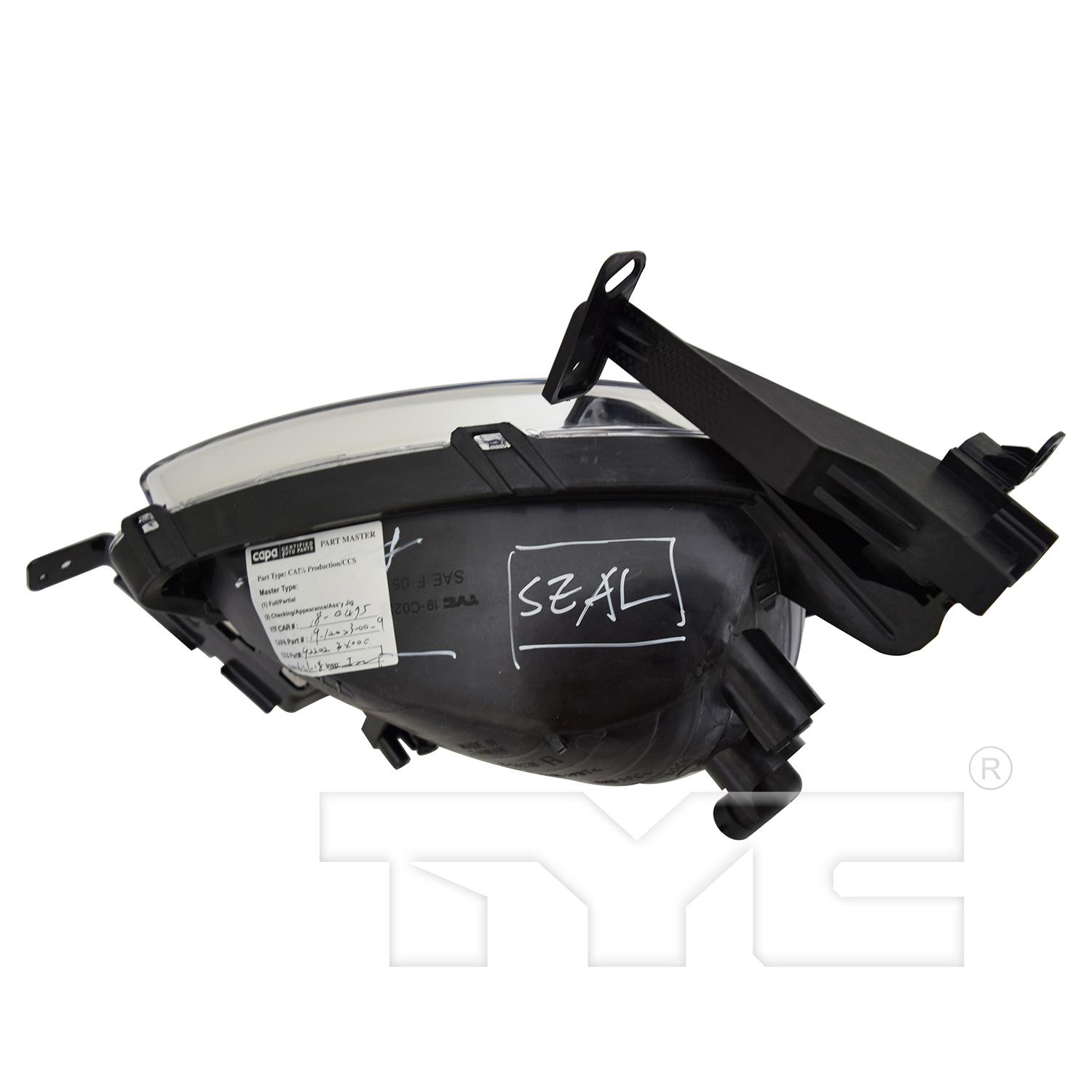 TYC 1912023009 Fog Light Assembly product image 5 of 6