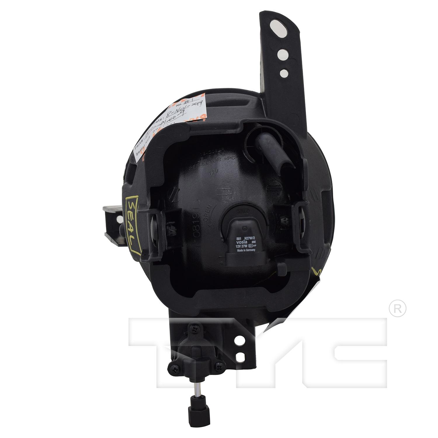 TYC 1912081009 Fog Light Assembly product image 2 of 6