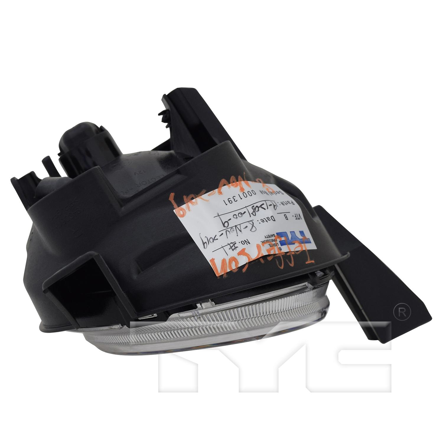 TYC 1912081009 Fog Light Assembly product image 5 of 6