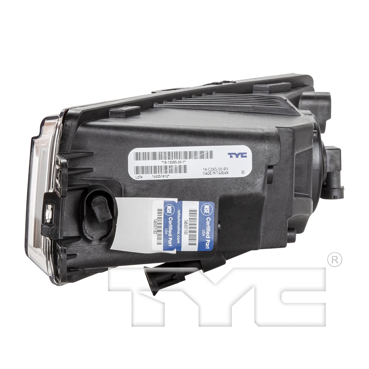 TYC 1912095009 Fog Light Assembly product image 4 of 6