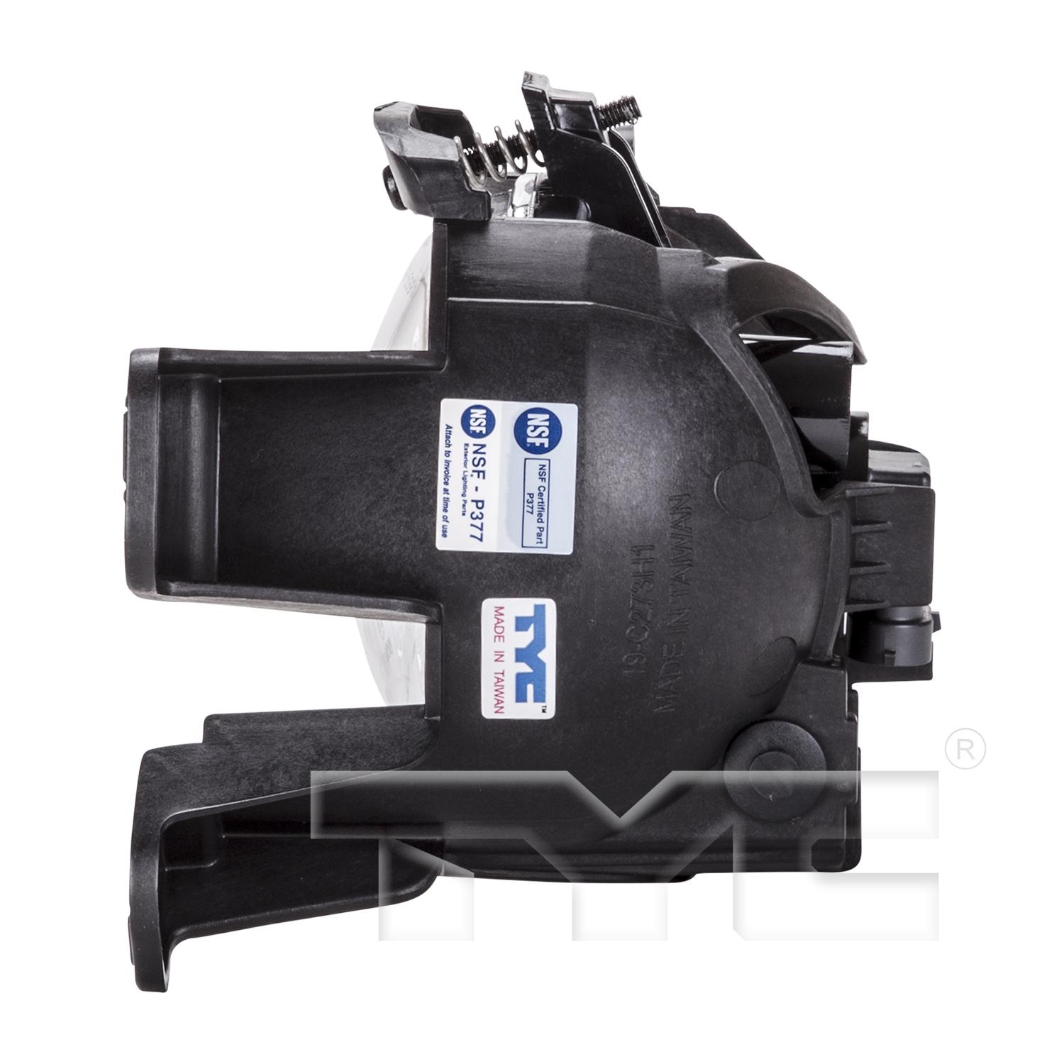 TYC 191227300 Fog Light Assembly product image 4 of 6