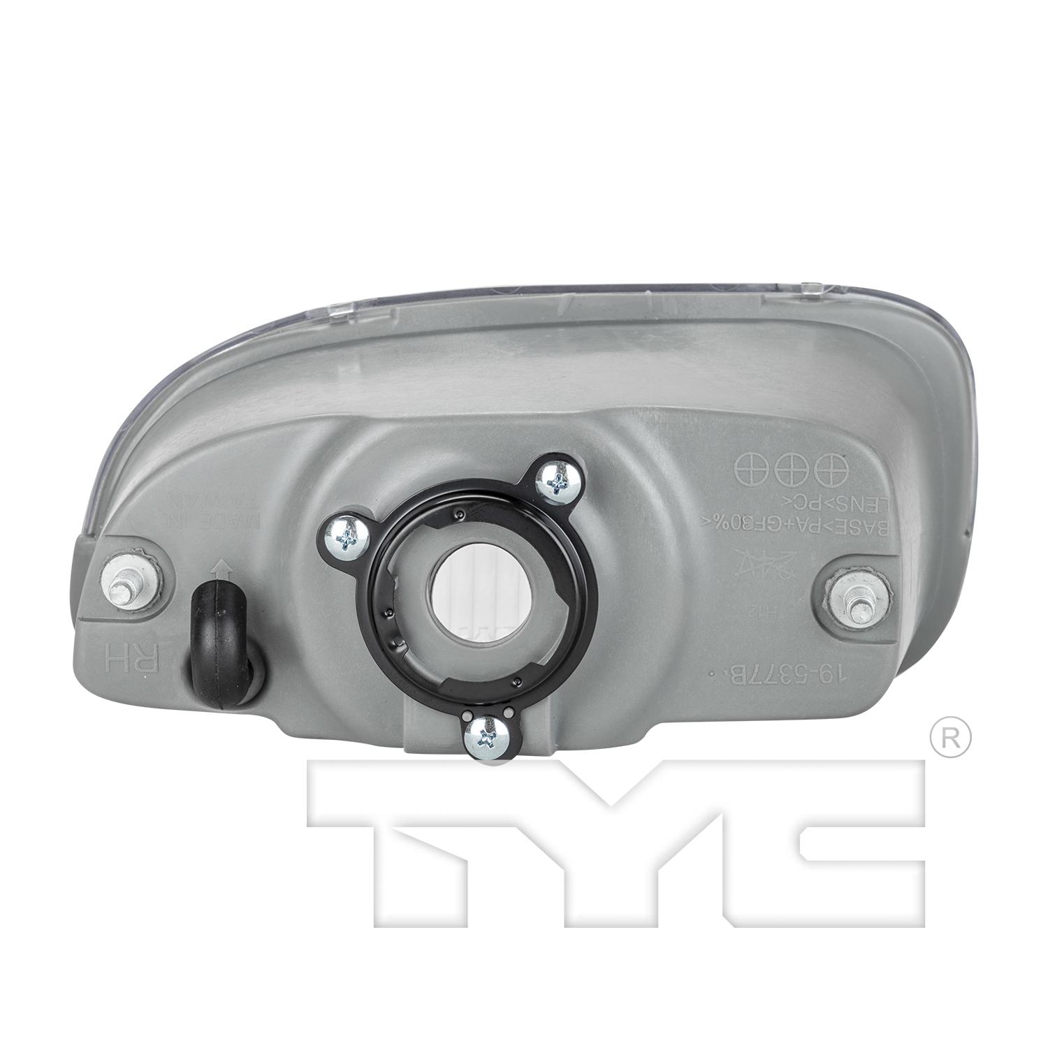TYC 19537701 Fog Light Assembly product image 2 of 6
