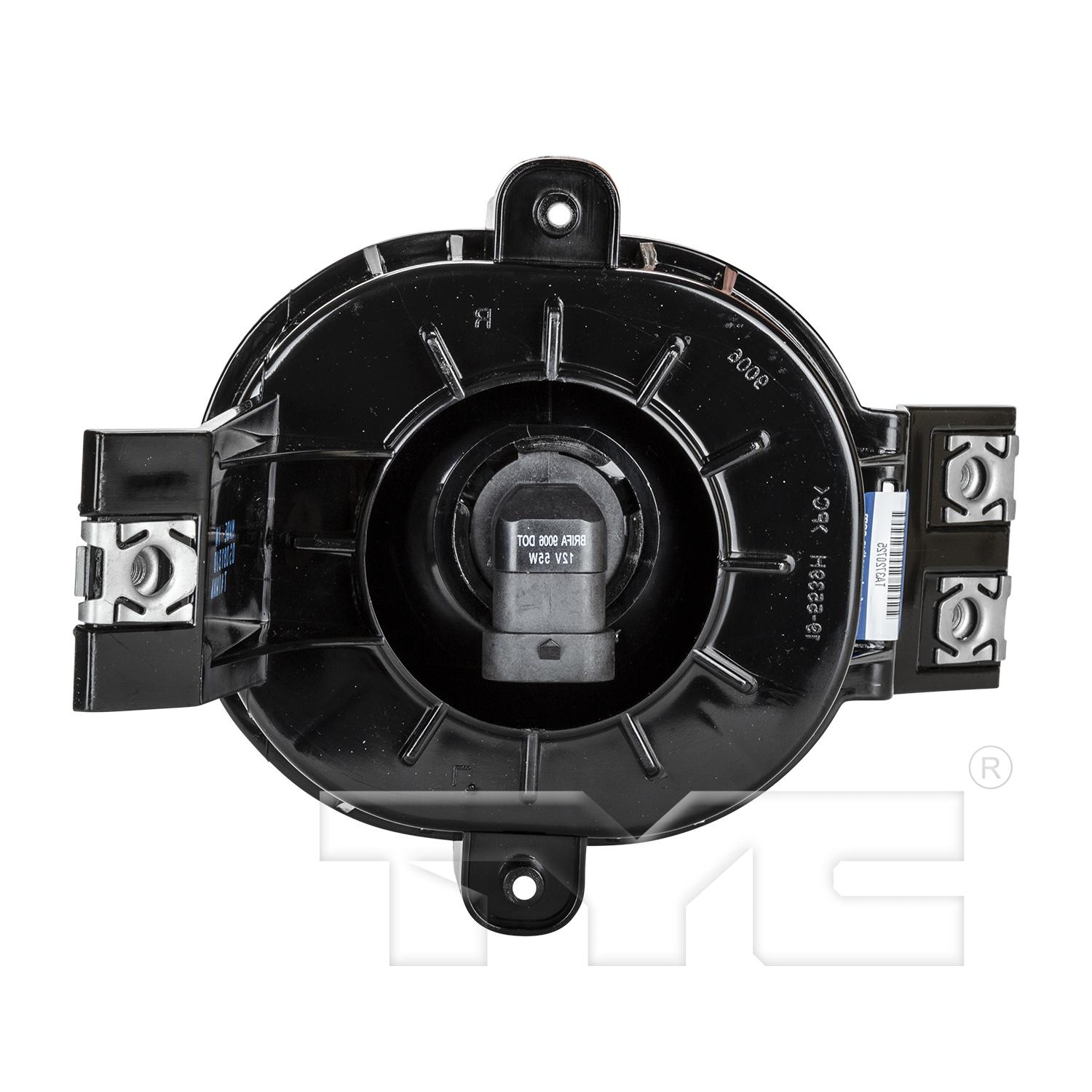 TYC 195540009 Fog Light Assembly product image 2 of 6