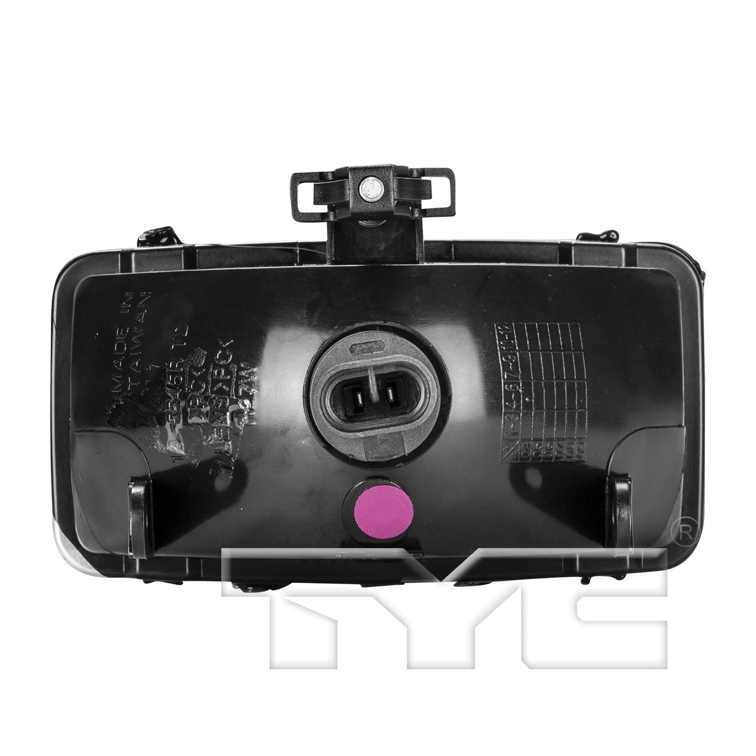 TYC 19554590 Fog Light Assembly product image 2 of 6