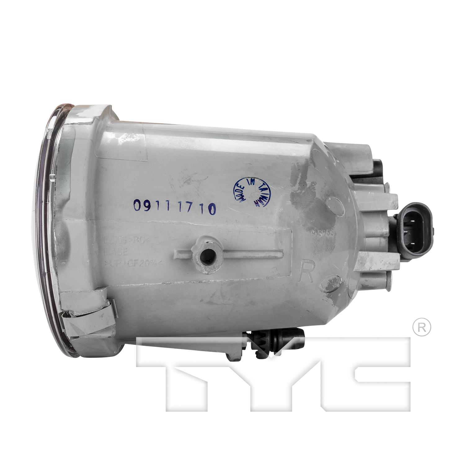 TYC 19558300 Fog Light Assembly product image 4 of 6