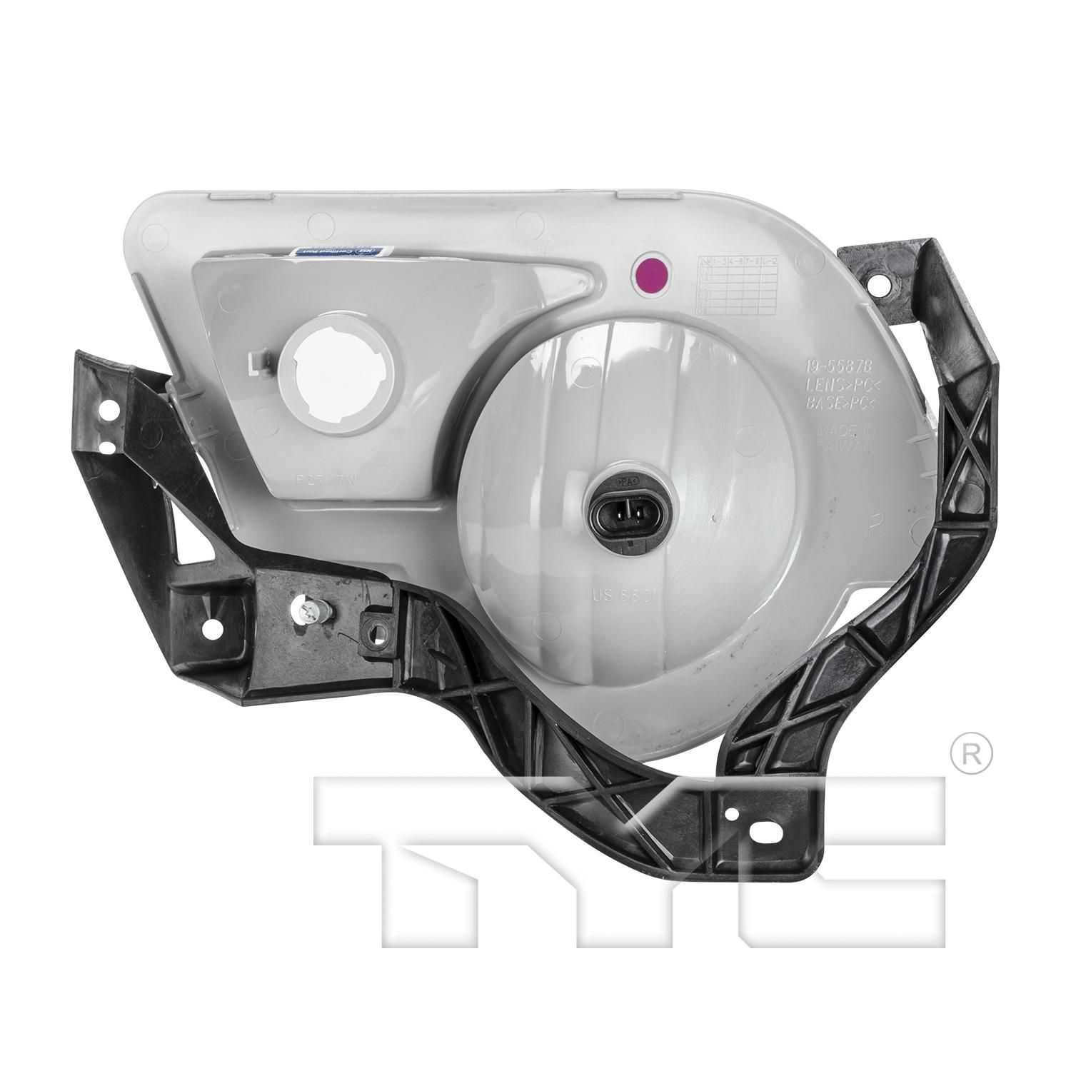 TYC 195587009 Fog Light Assembly product image 2 of 2