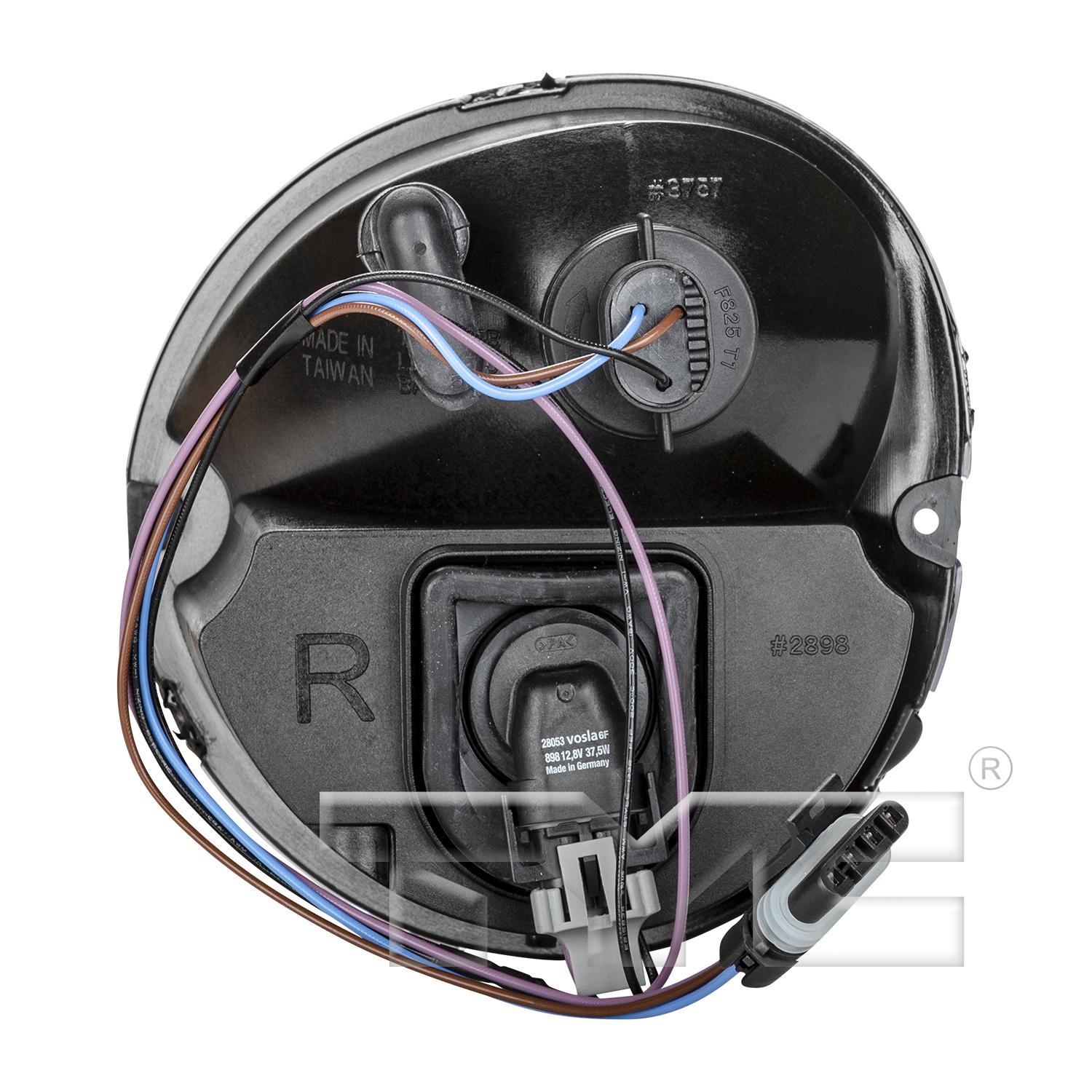 TYC 19565500 Fog Light Assembly product image 2 of 6