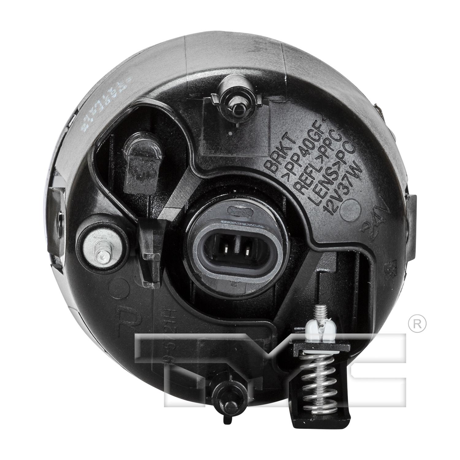 TYC 19572100 Fog Light Assembly product image 2 of 6