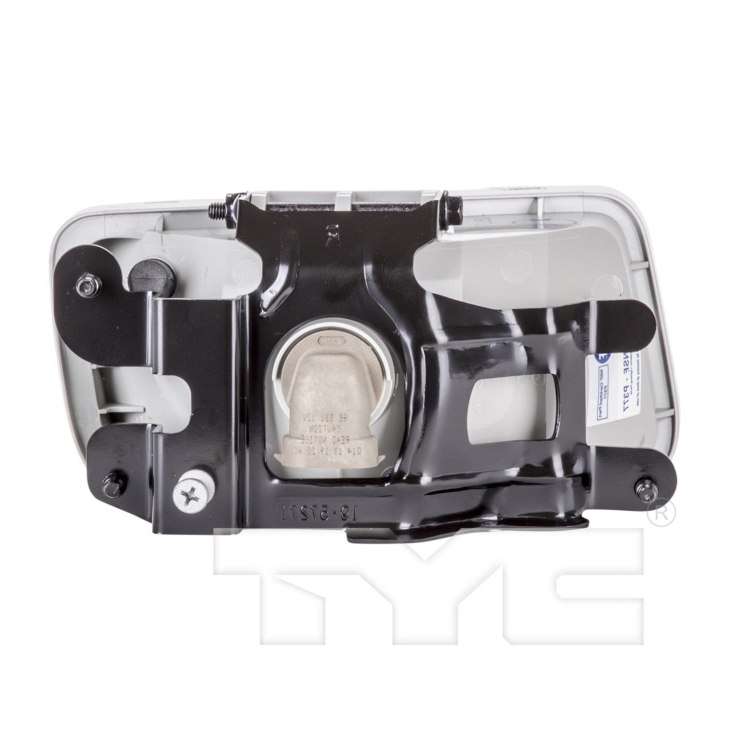 TYC 195728001 Fog Light Assembly product image 2 of 6