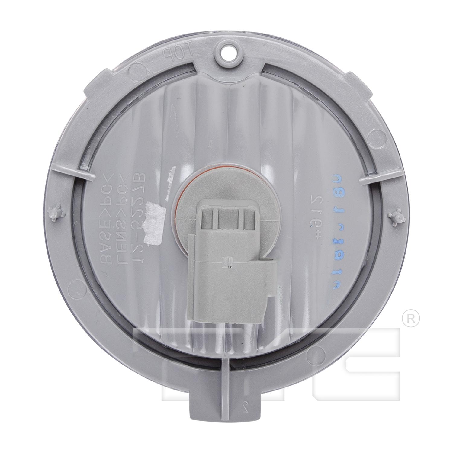 TYC 19574700 Fog Light Assembly product image 2 of 6