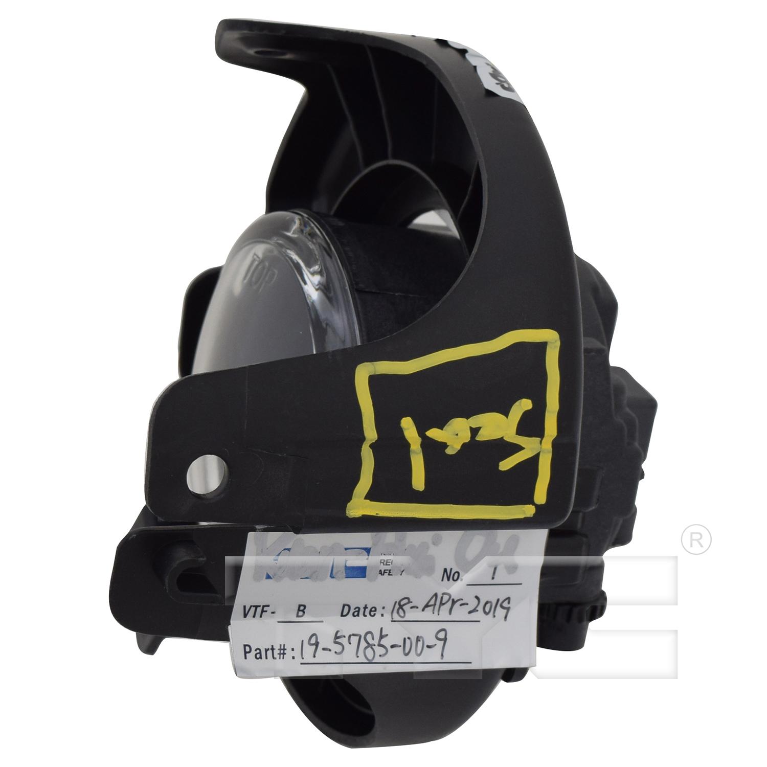 TYC 195785009 Fog Light Assembly product image 4 of 6
