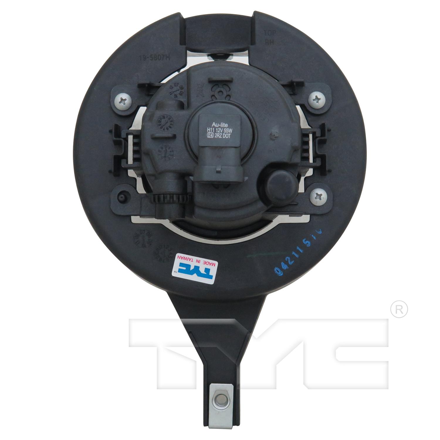 TYC 195807009 Fog Light Assembly product image 2 of 6