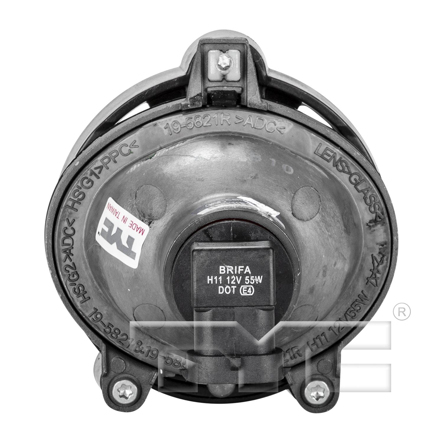 TYC 195855009 Fog Light Assembly product image 2 of 6
