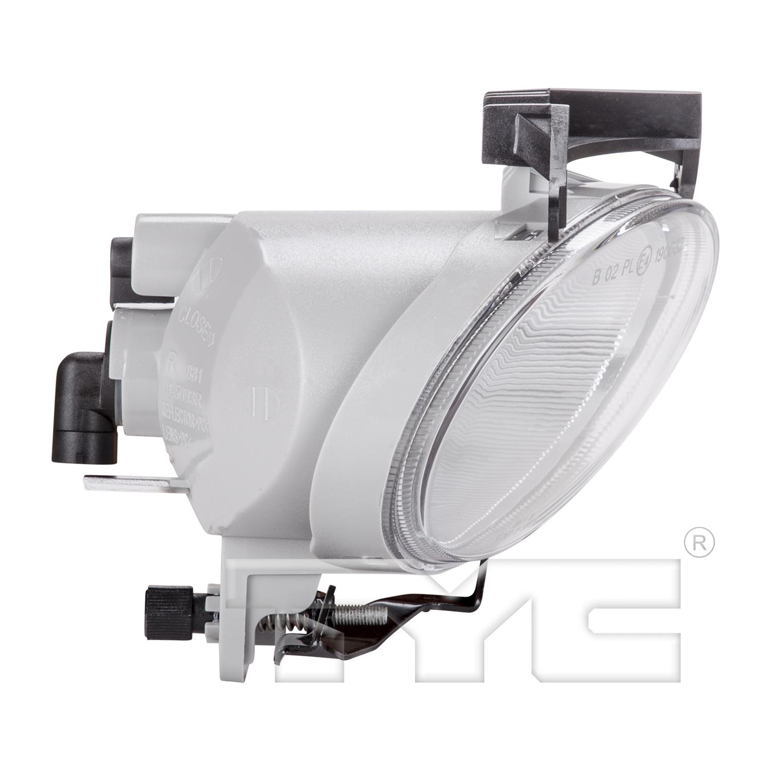 TYC 19589300 Fog Light Assembly product image 3 of 6