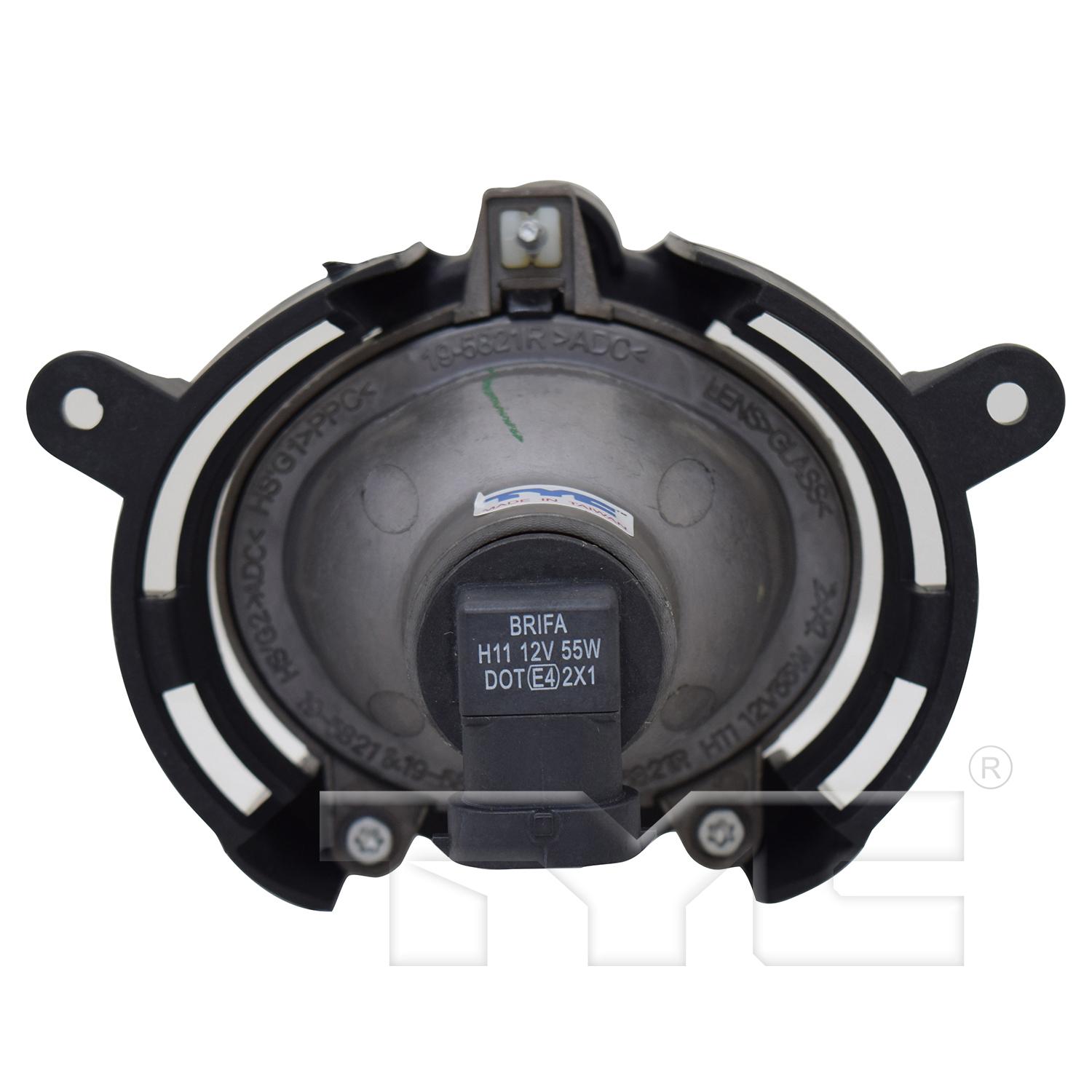 TYC 195931009 Fog Light Assembly product image 2 of 6