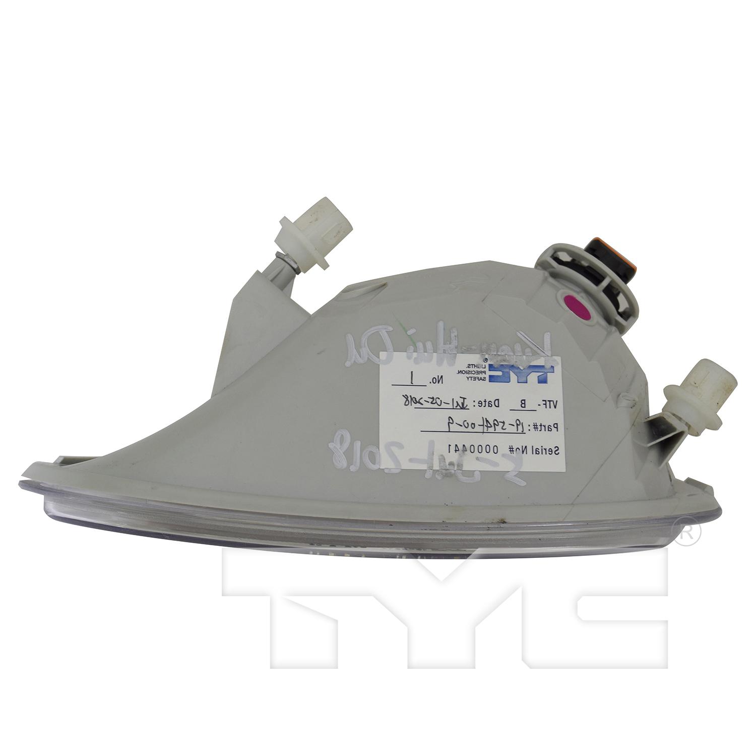 TYC 195942009 Fog Light Assembly product image 5 of 6
