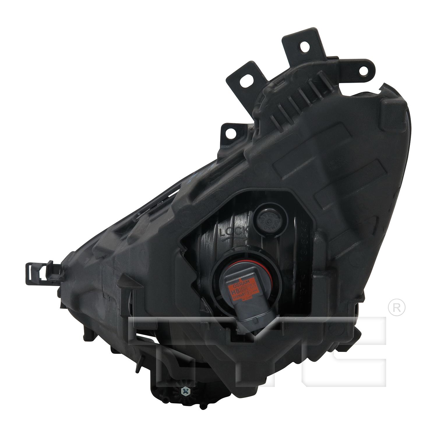 TYC 19604500 Fog Light Assembly product image 2 of 6