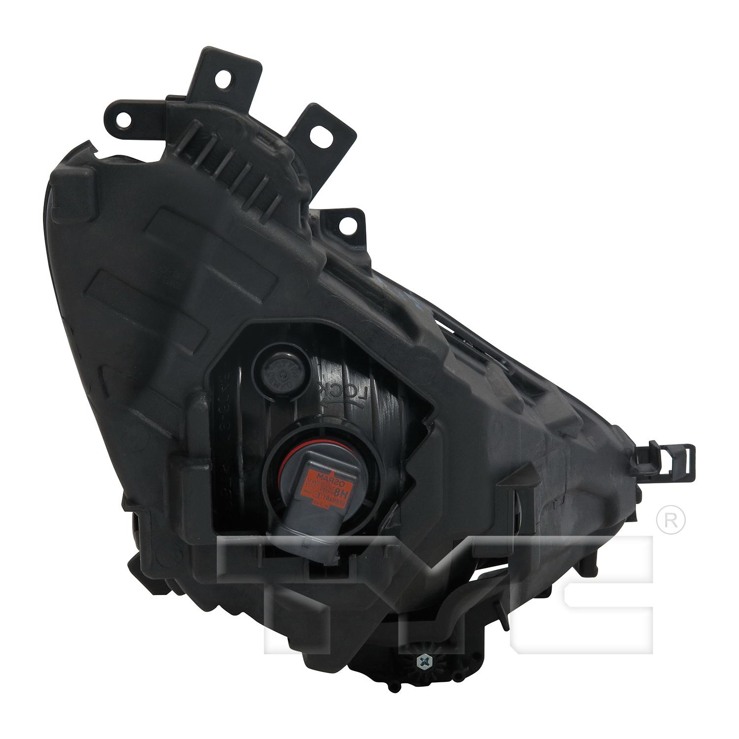 TYC 19604600 Fog Light Assembly product image 2 of 6