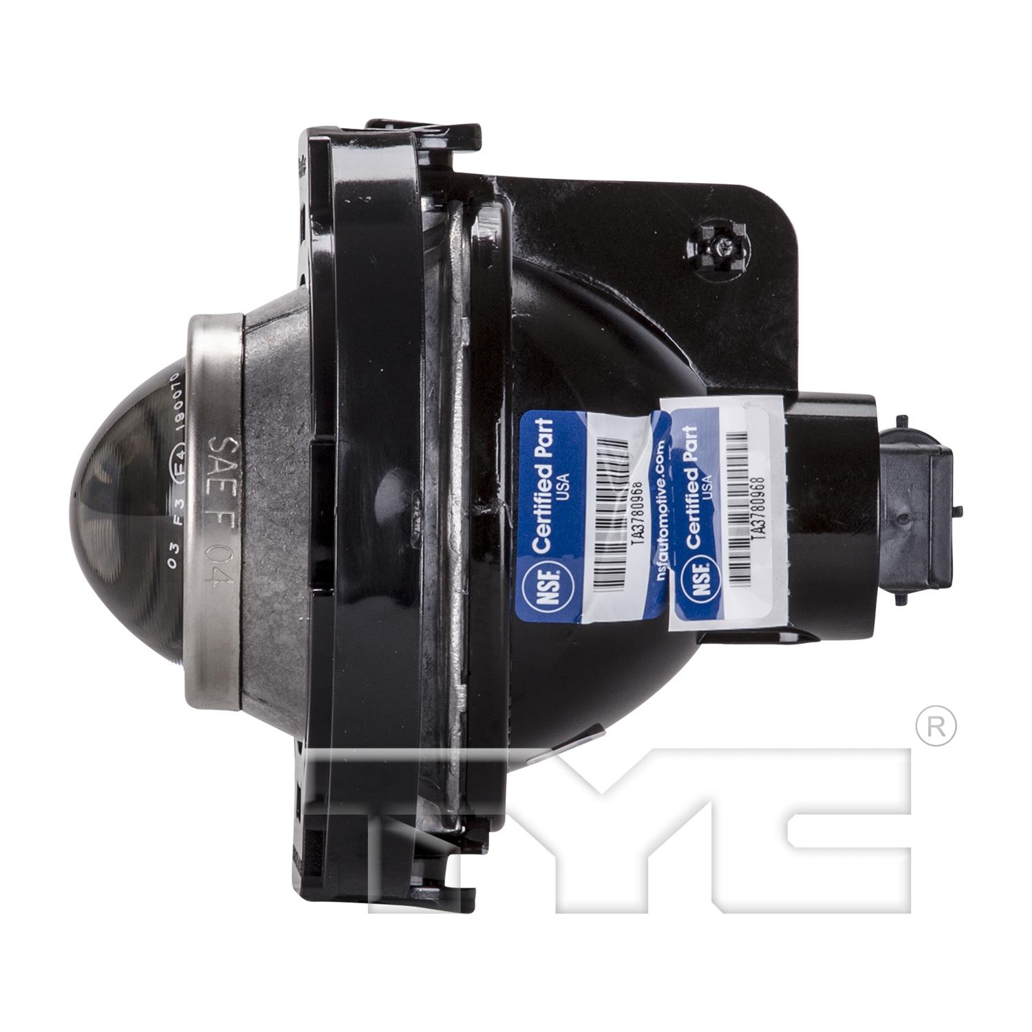 TYC 196085009 Fog Light Assembly product image 4 of 6