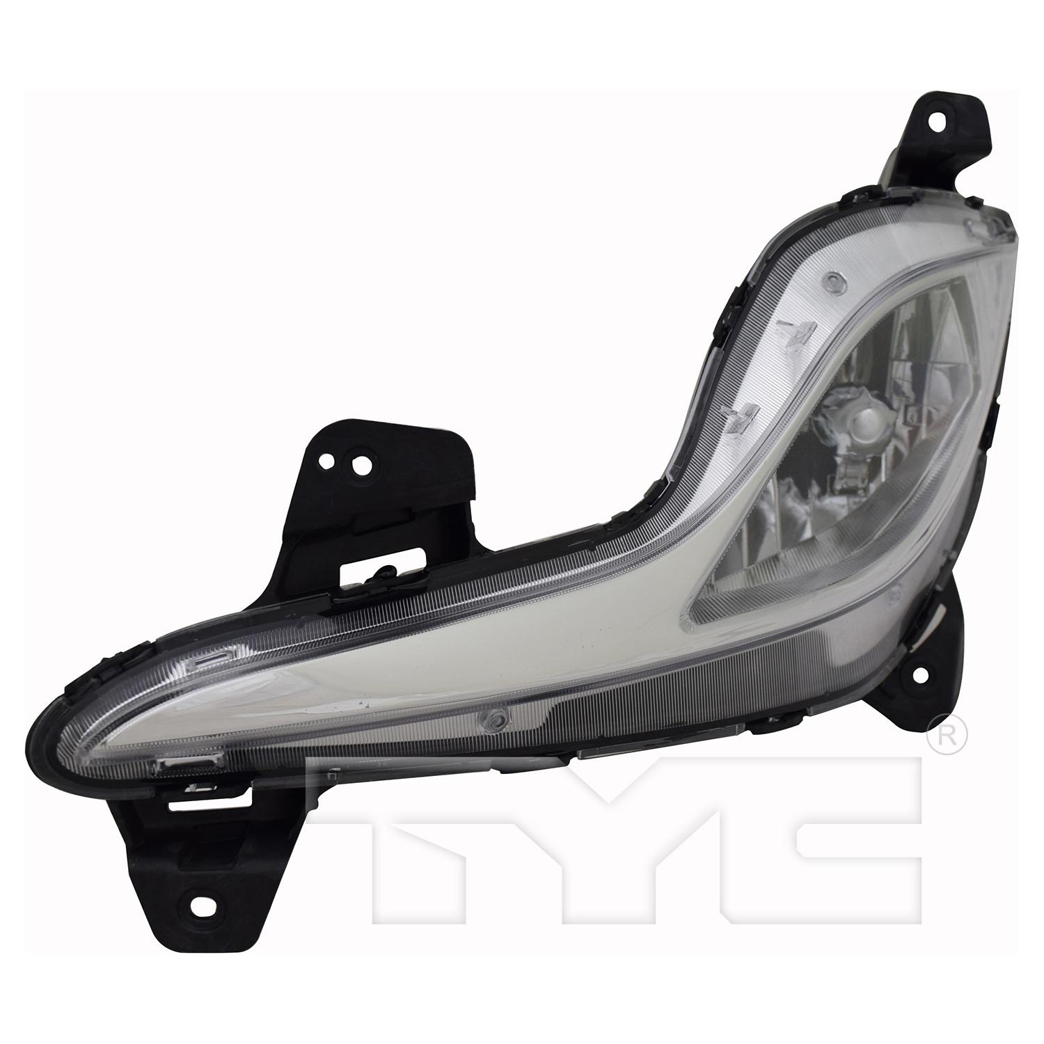 TYC 19617400 Fog Light Assembly product image 4 of 6
