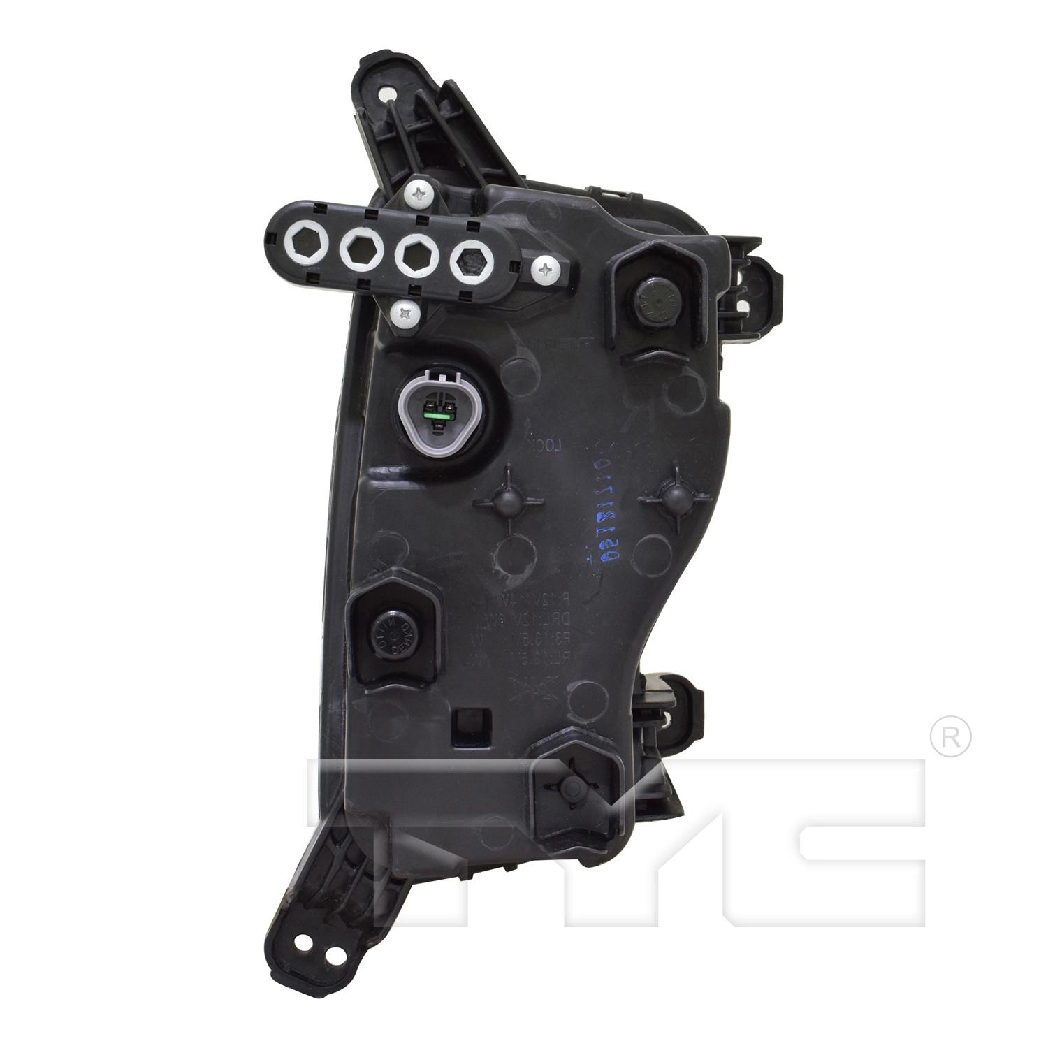 TYC 196196009 Fog Light Assembly product image 2 of 6