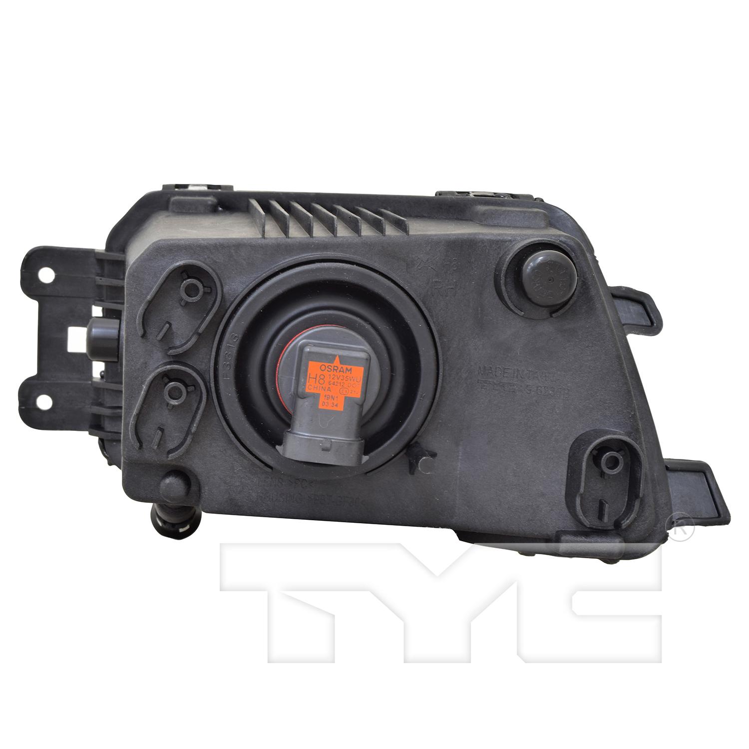 TYC 19623500 Fog Light Assembly product image 2 of 6