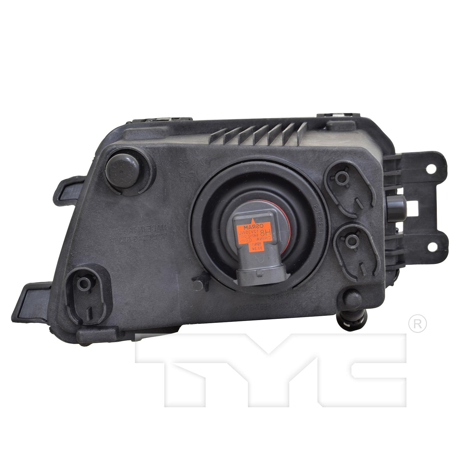 TYC 19623600 Fog Light Assembly product image 2 of 6