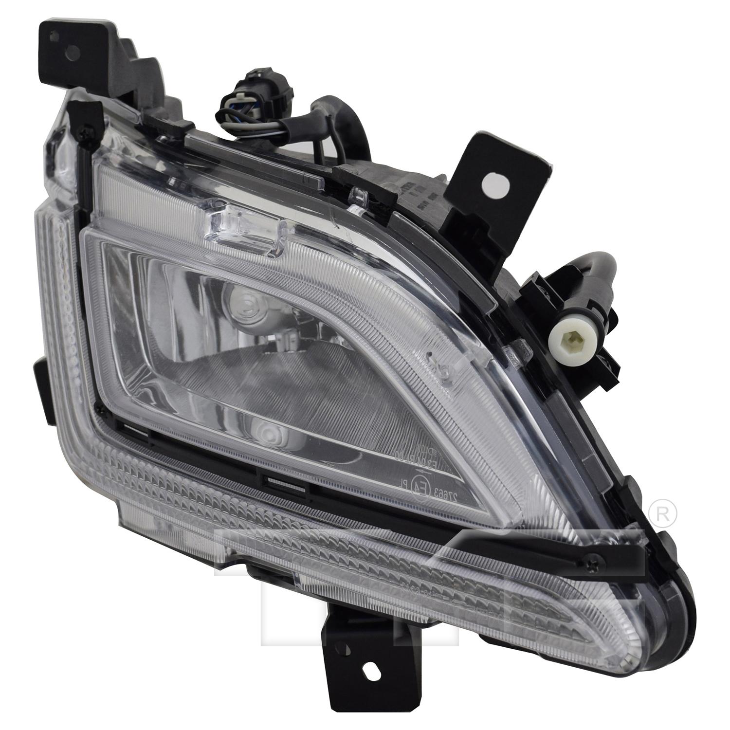 TYC 19624100 Fog Light Assembly product image 4 of 6