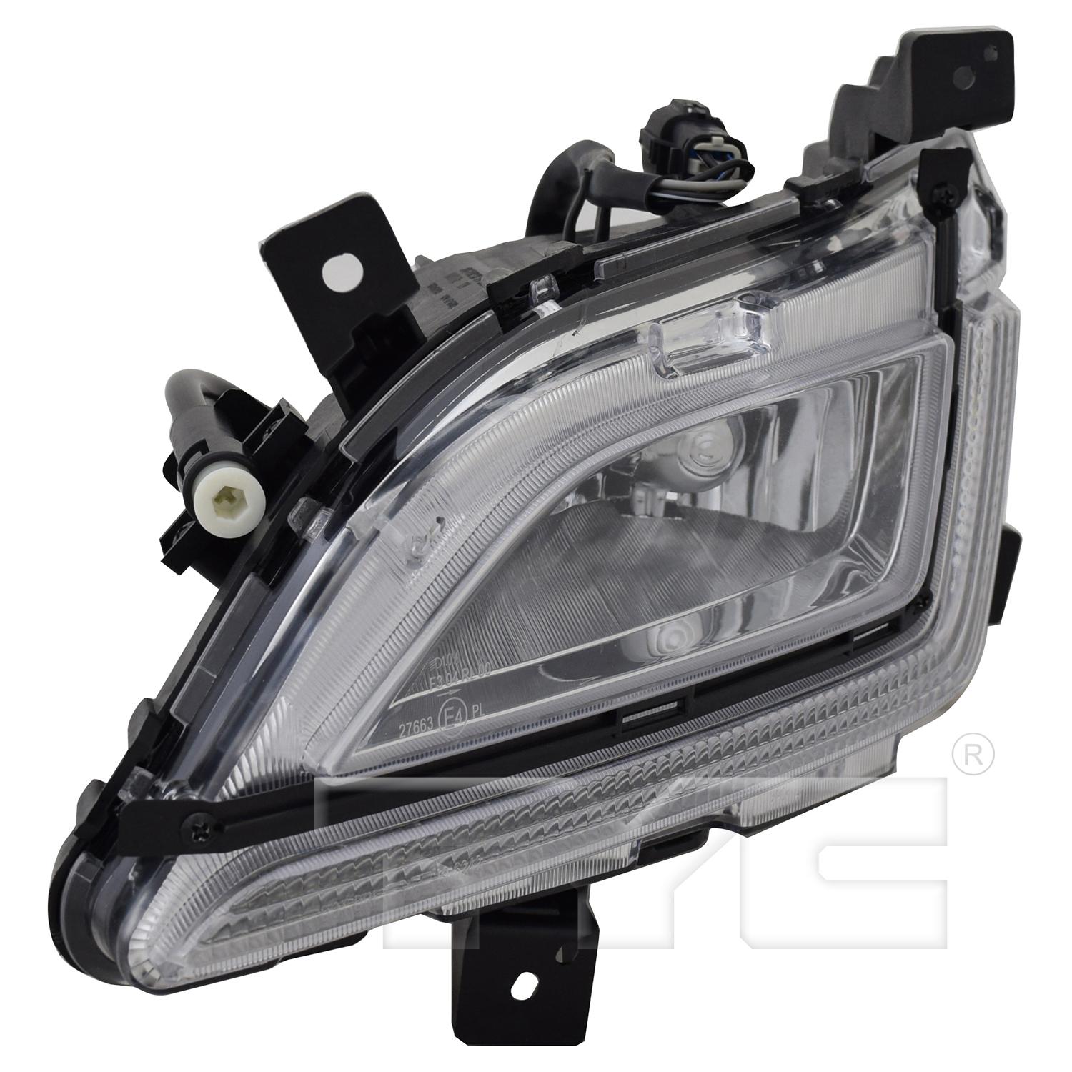 TYC 196242009 Fog Light Assembly product image 4 of 6