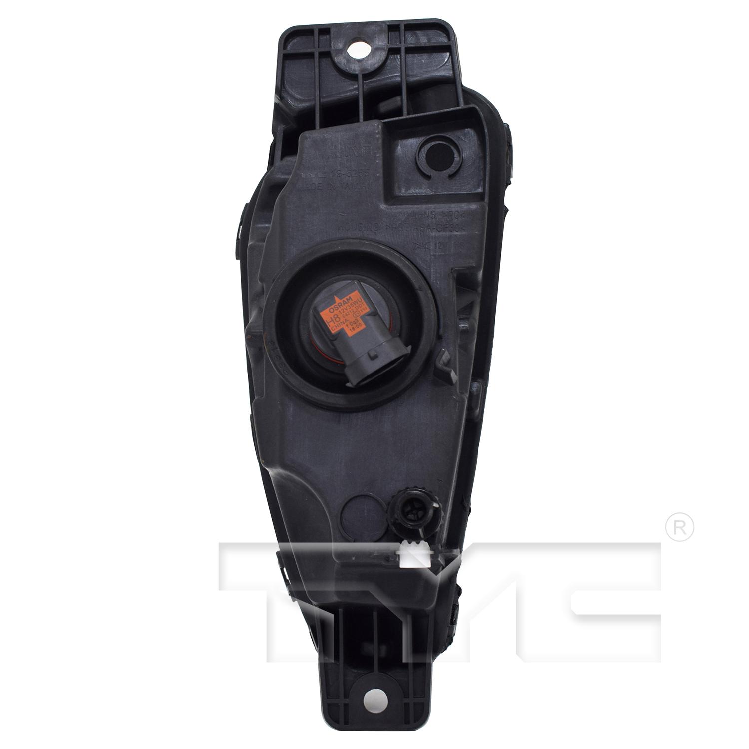 TYC 196255009 Fog Light Assembly product image 2 of 6