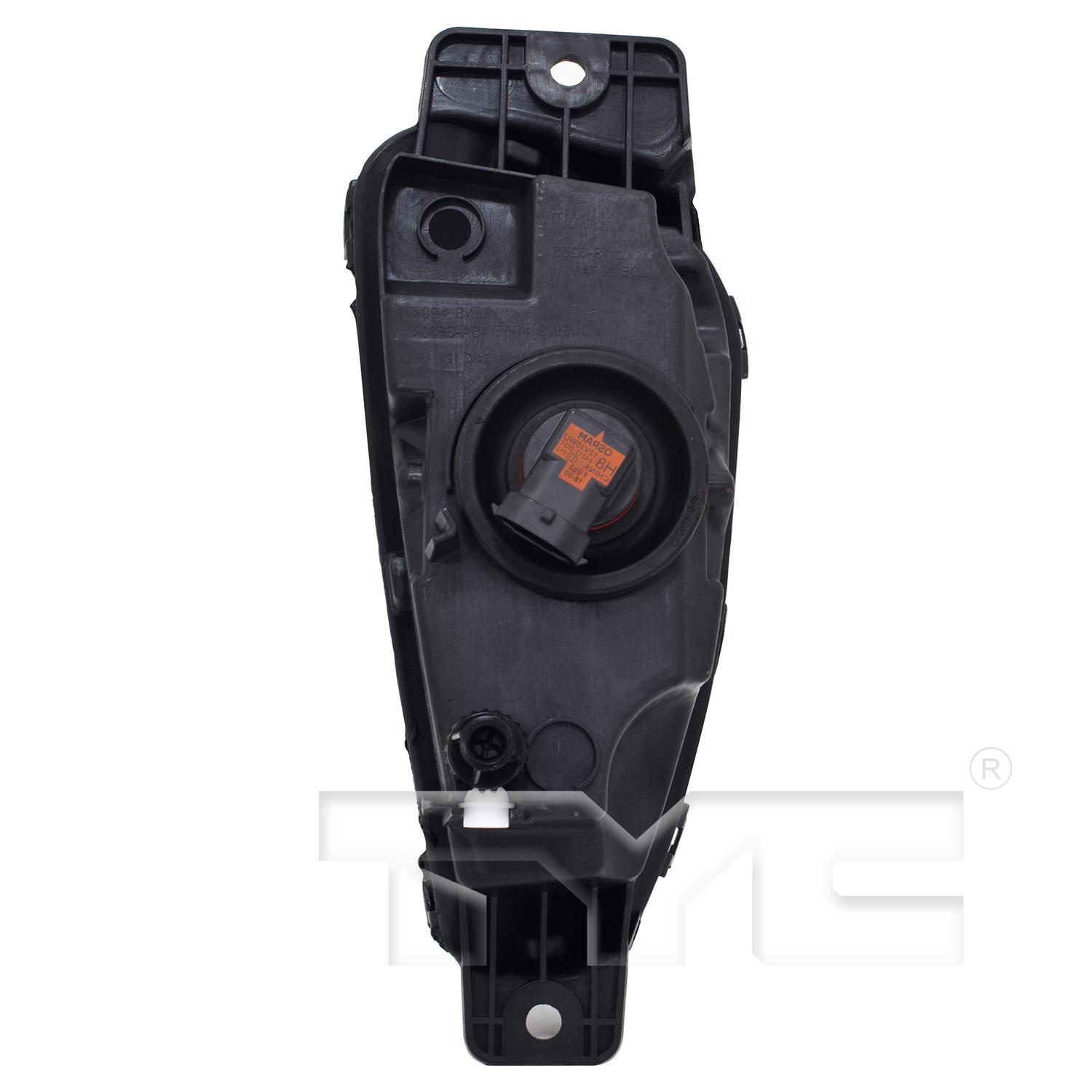 TYC 196256009 Fog Light Assembly product image 2 of 6