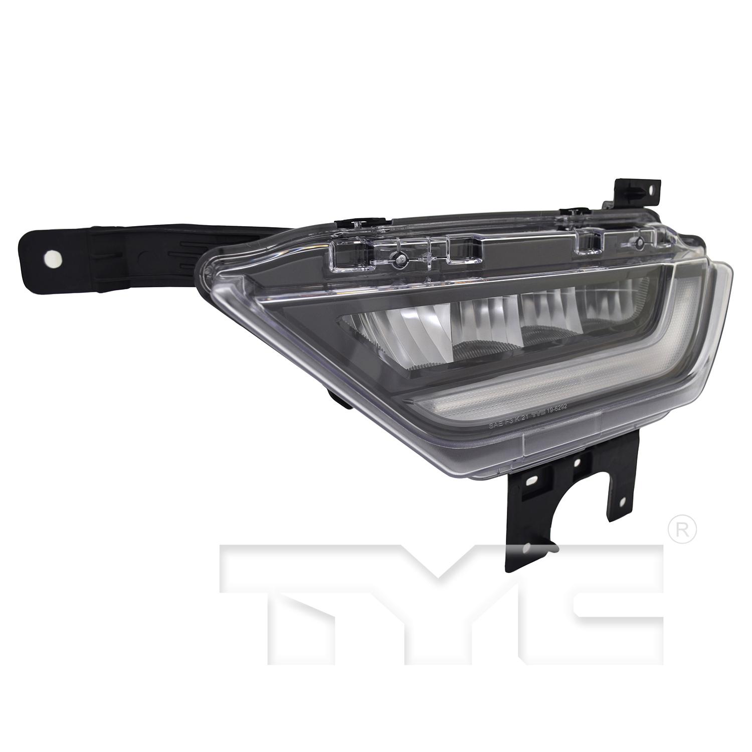 TYC 196292009 Fog Light Assembly product image 4 of 6