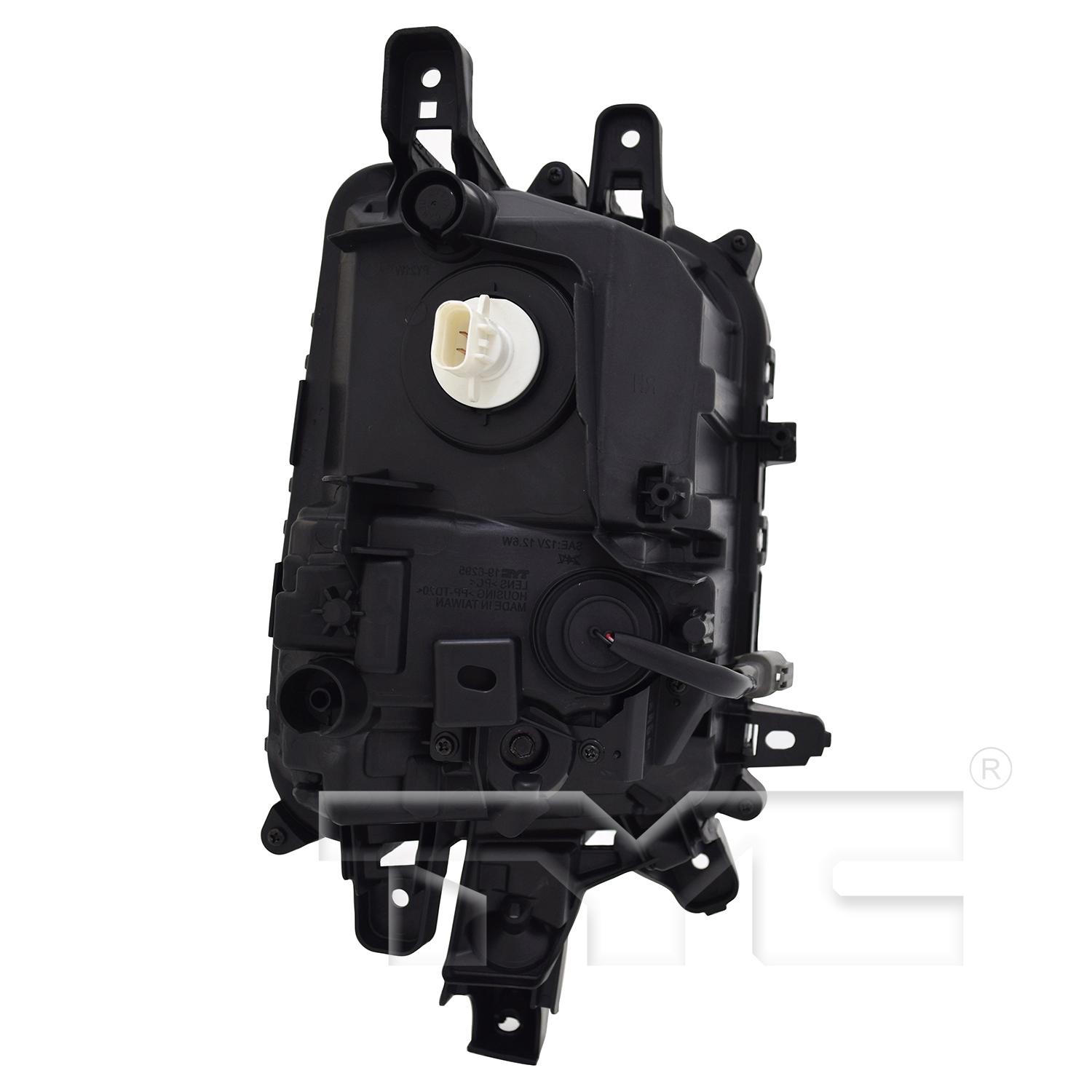 TYC 196296009 Turn Signal / Fog Light Assembly product image 2 of 6