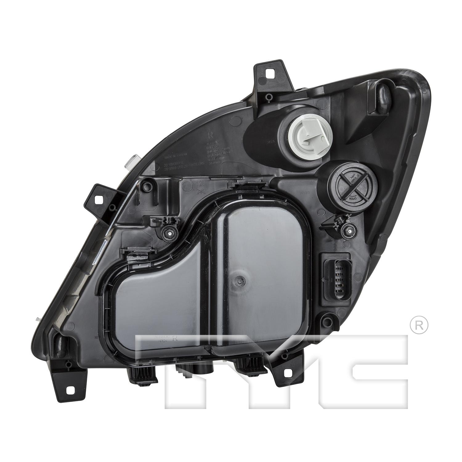TYC 20096900 Headlight Assembly product image 2 of 6