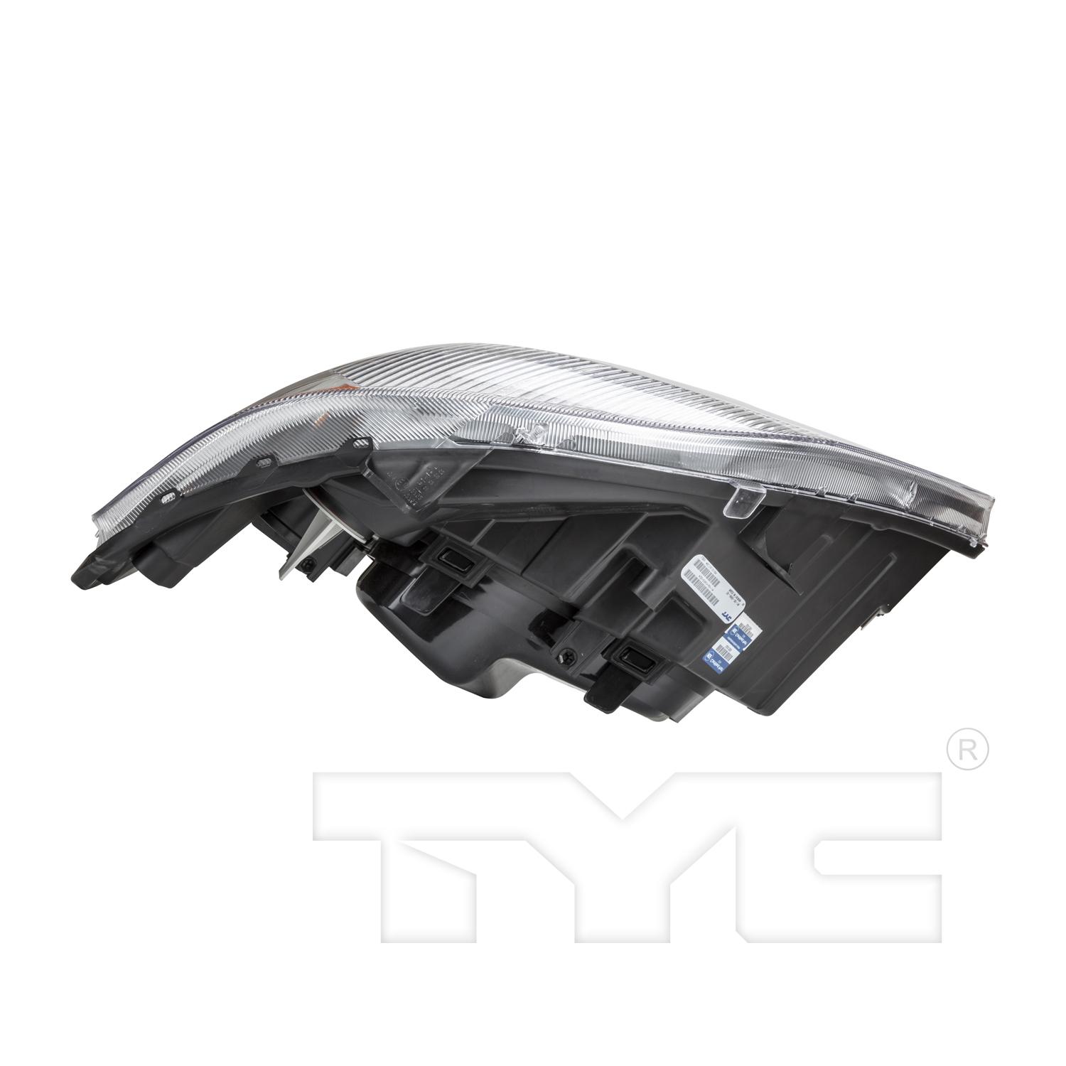 TYC 20097000 Headlight Assembly product image 5 of 6