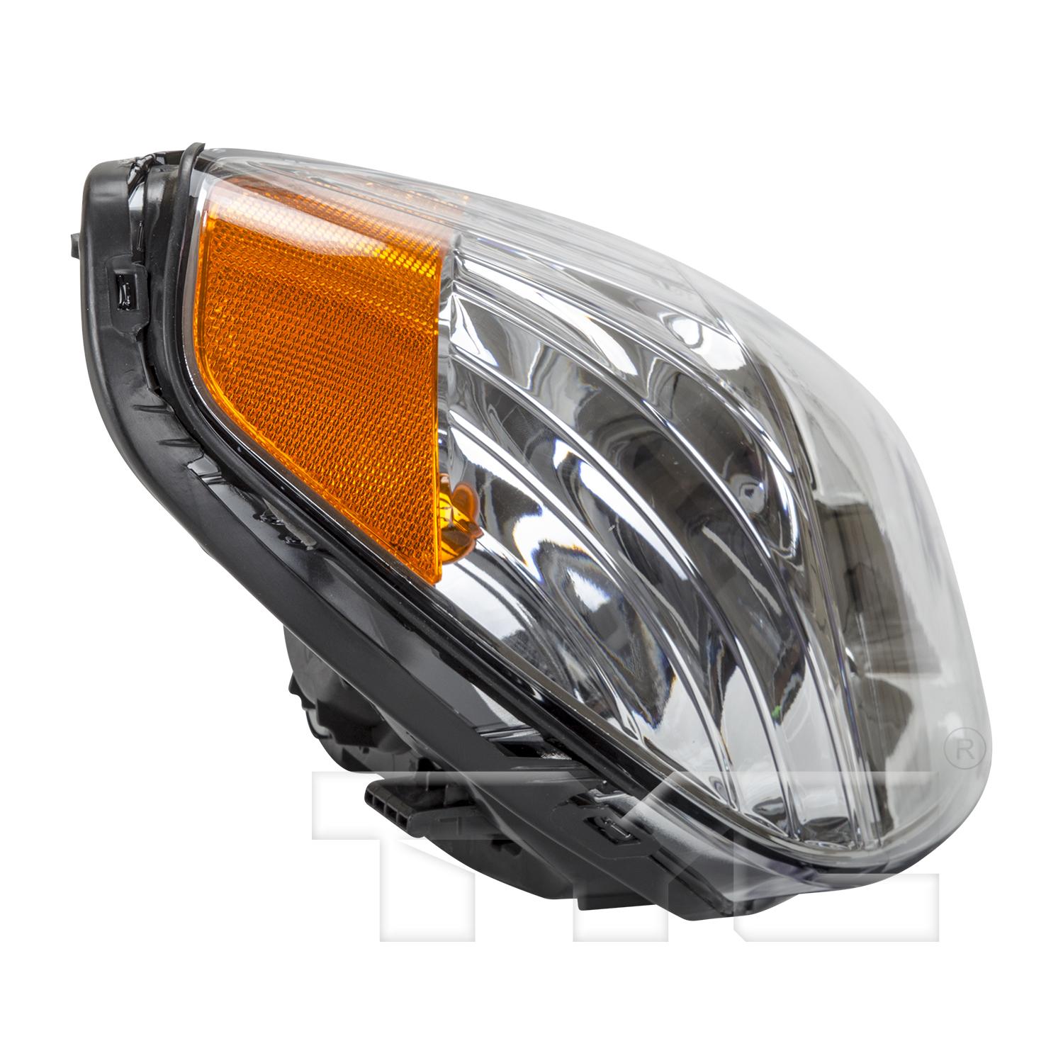 TYC 201129100 Headlight Assembly product image 3 of 6