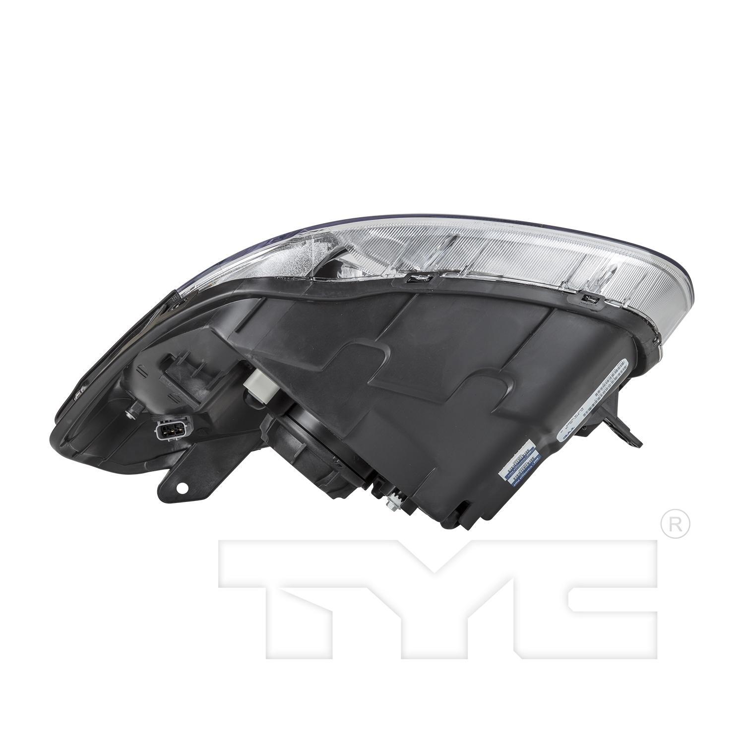 TYC 201129100 Headlight Assembly product image 6 of 6