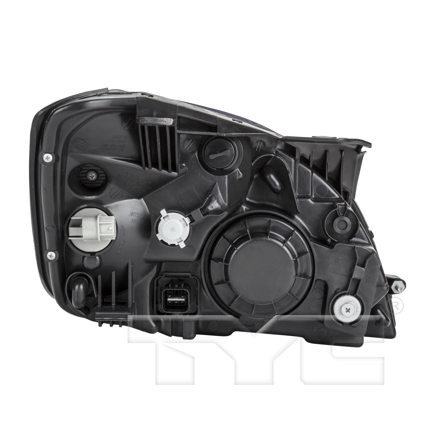 TYC 201129690 Headlight Assembly product image 2 of 6