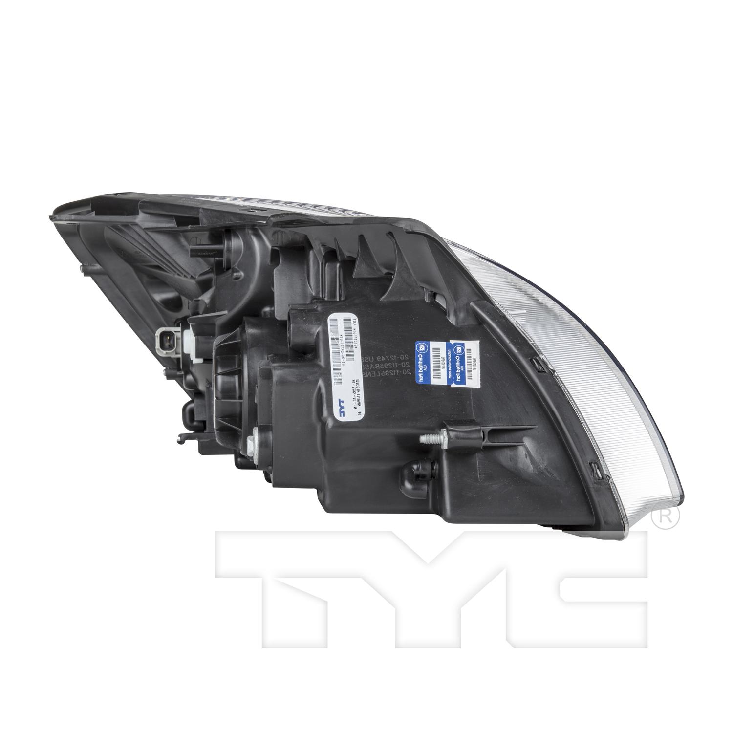 TYC 201129690 Headlight Assembly product image 4 of 6