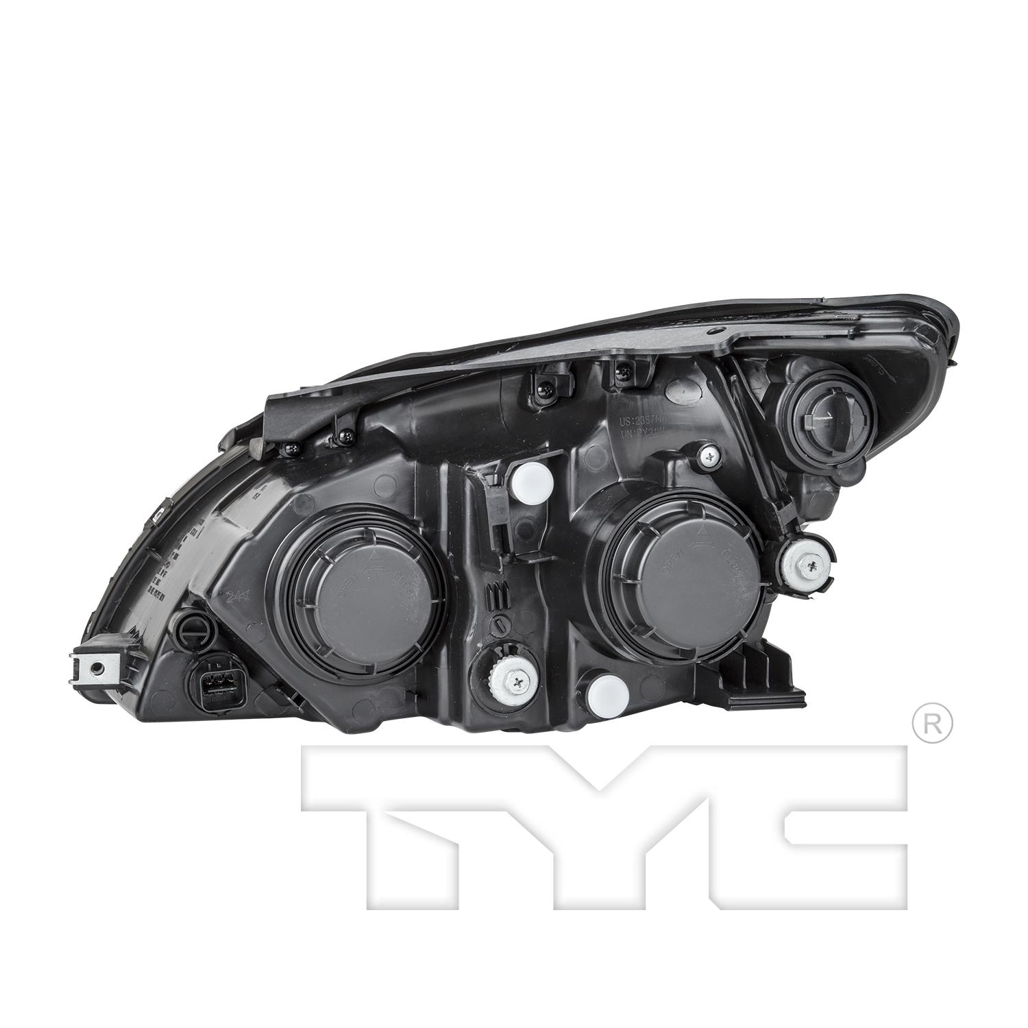 TYC 201212300 Headlight Assembly product image 2 of 6