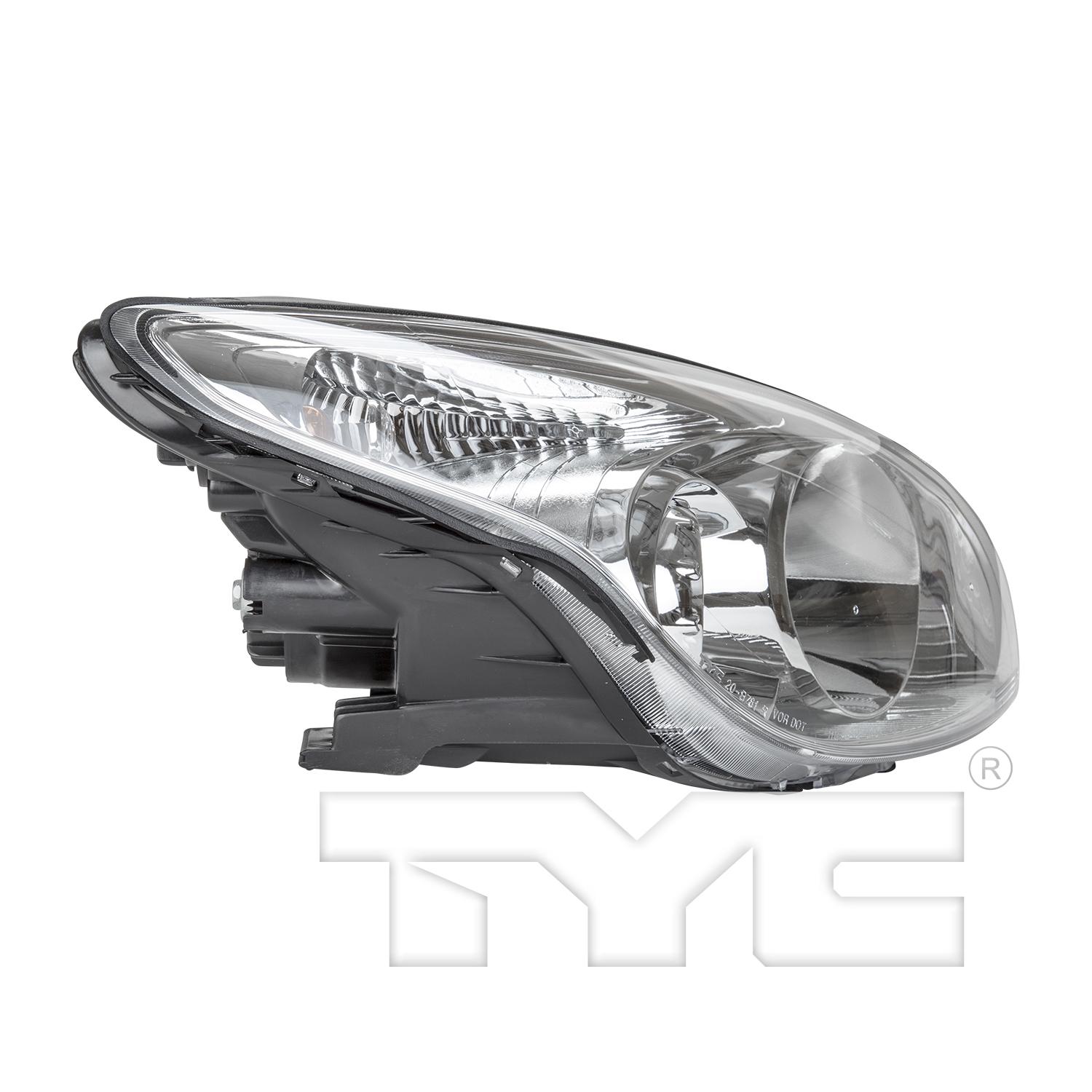 TYC 201212300 Headlight Assembly product image 3 of 6