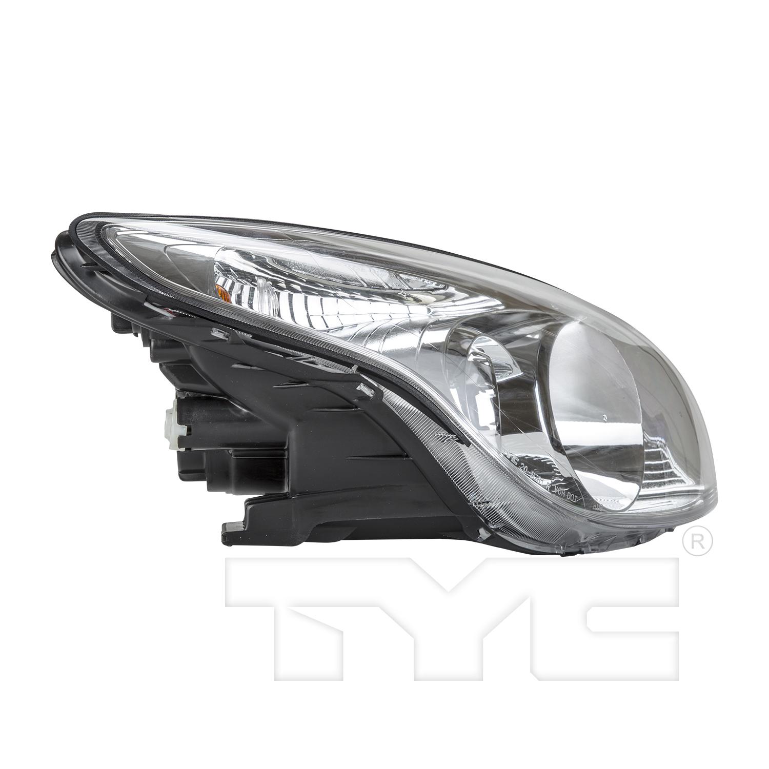 TYC 201212390 Headlight Assembly product image 3 of 6