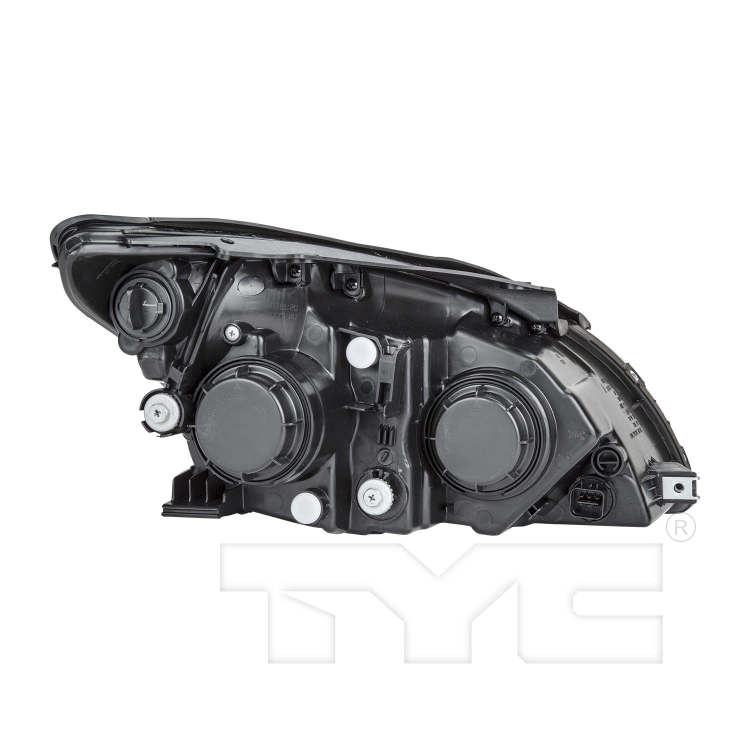 TYC 201212400 Headlight Assembly product image 2 of 6