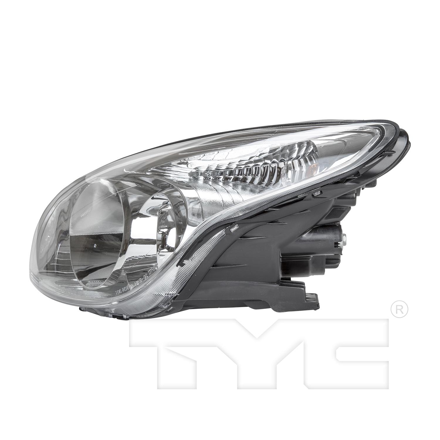 TYC 201212400 Headlight Assembly product image 3 of 6