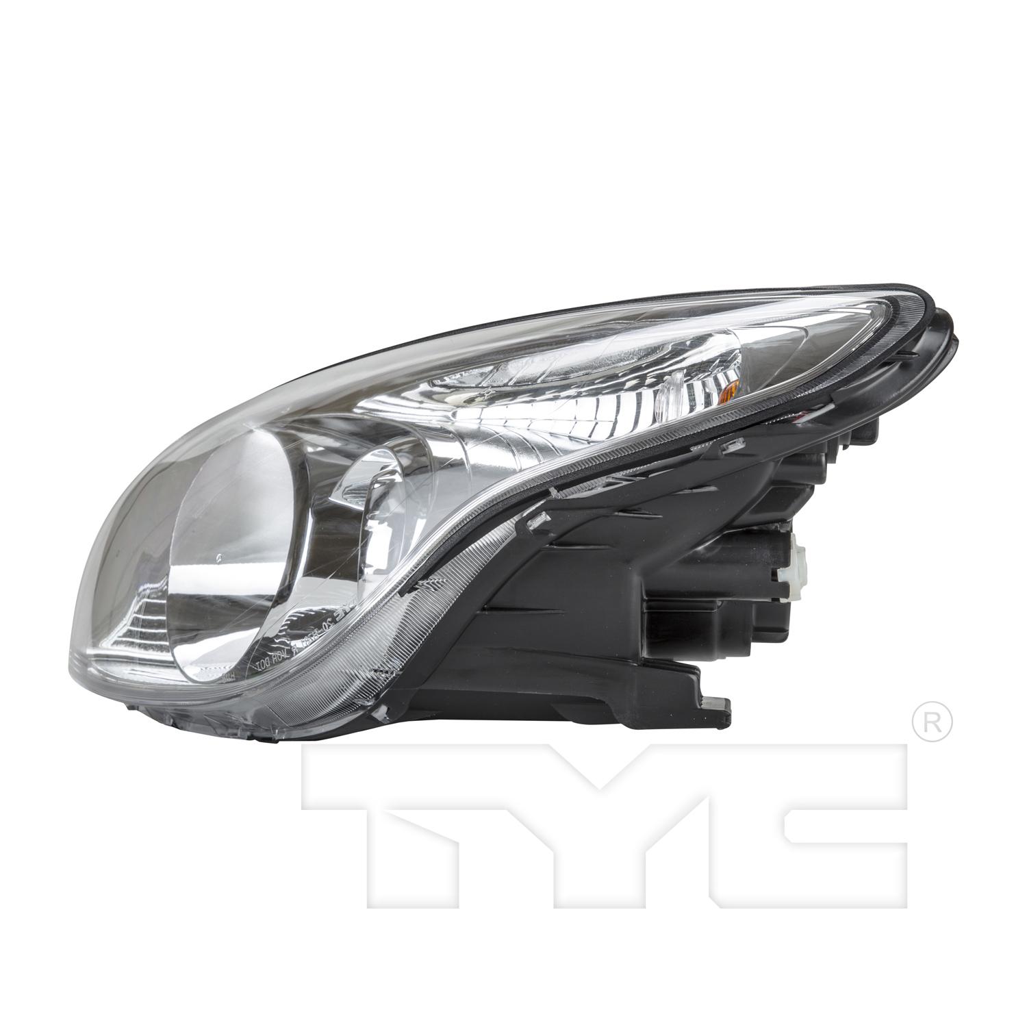 TYC 201212490 Headlight Assembly product image 3 of 6