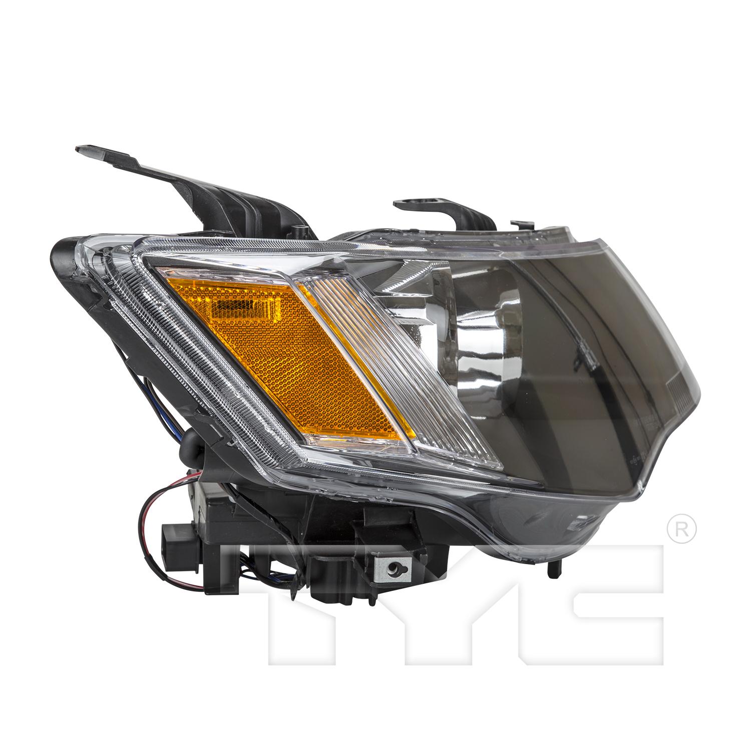 TYC 201214300 Headlight Assembly product image 3 of 6