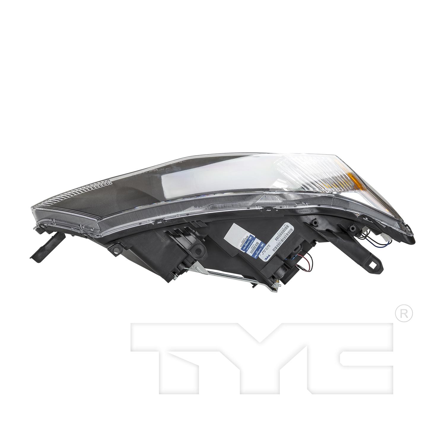 TYC 201214300 Headlight Assembly product image 5 of 6